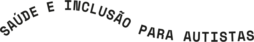 Logo "Saúde e inclusão para autistas"